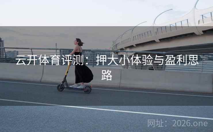 云开体育评测:押大小体验与盈利思路 云开体育评测:押大小体验与盈利思路